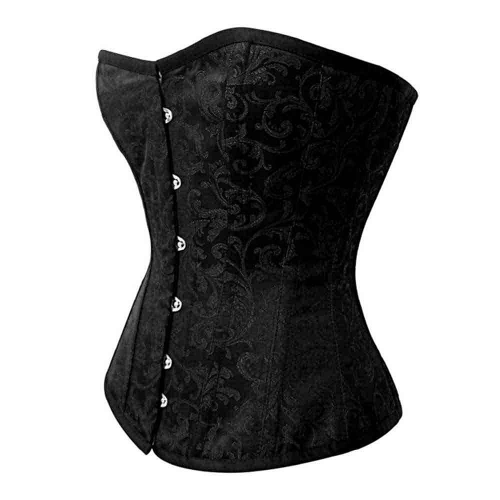 Attitude Corsets - Valeriana Vollbrust Korsett - Schwarz